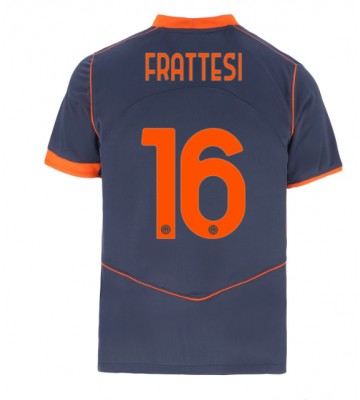 Inter Milan Davide Frattesi #16 Tredjetrøje 2025-26 Kortærmet